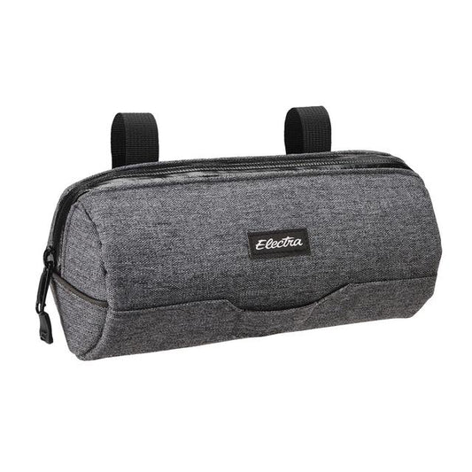 Heather Charcoal Cylinder Handlebar Bag